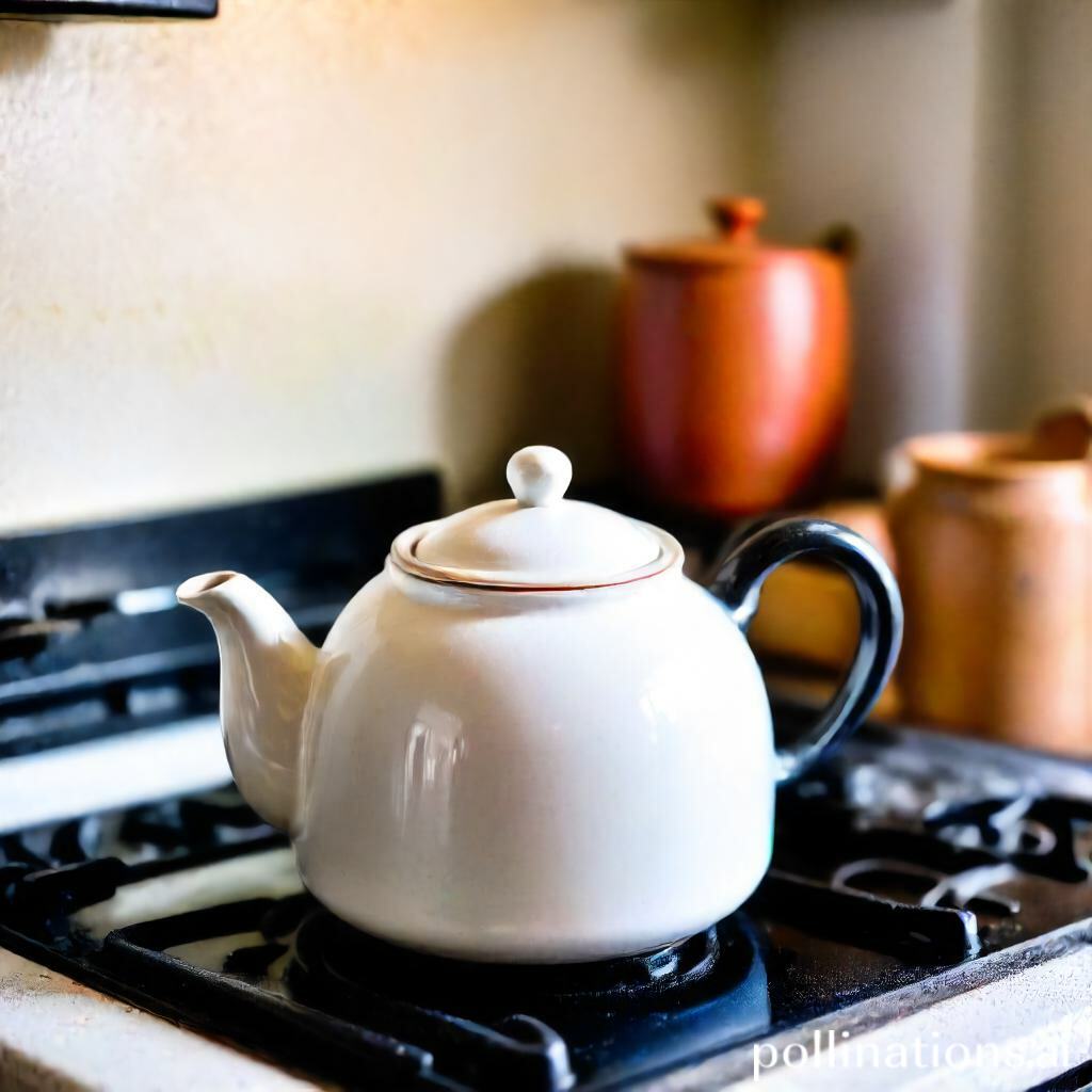 can you put a ceramic tea pot on the stove